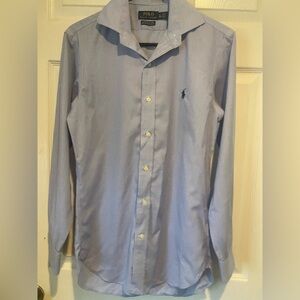 Polo by Ralph Lauren Men's Light Blue Button Down Shirt